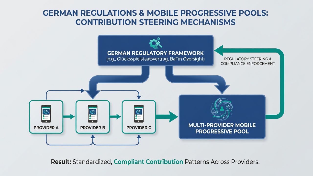 Beitragsmuster und Netzwerkstrukturen bei progressiven Jackpots