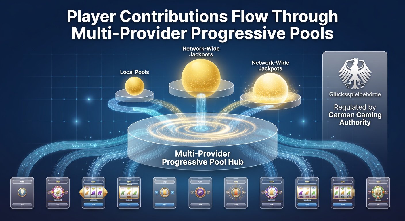 Visualisierung des Beitragsflusses in Multi-Provider-Progressive-Pools für mobile Slots in Deutschland
